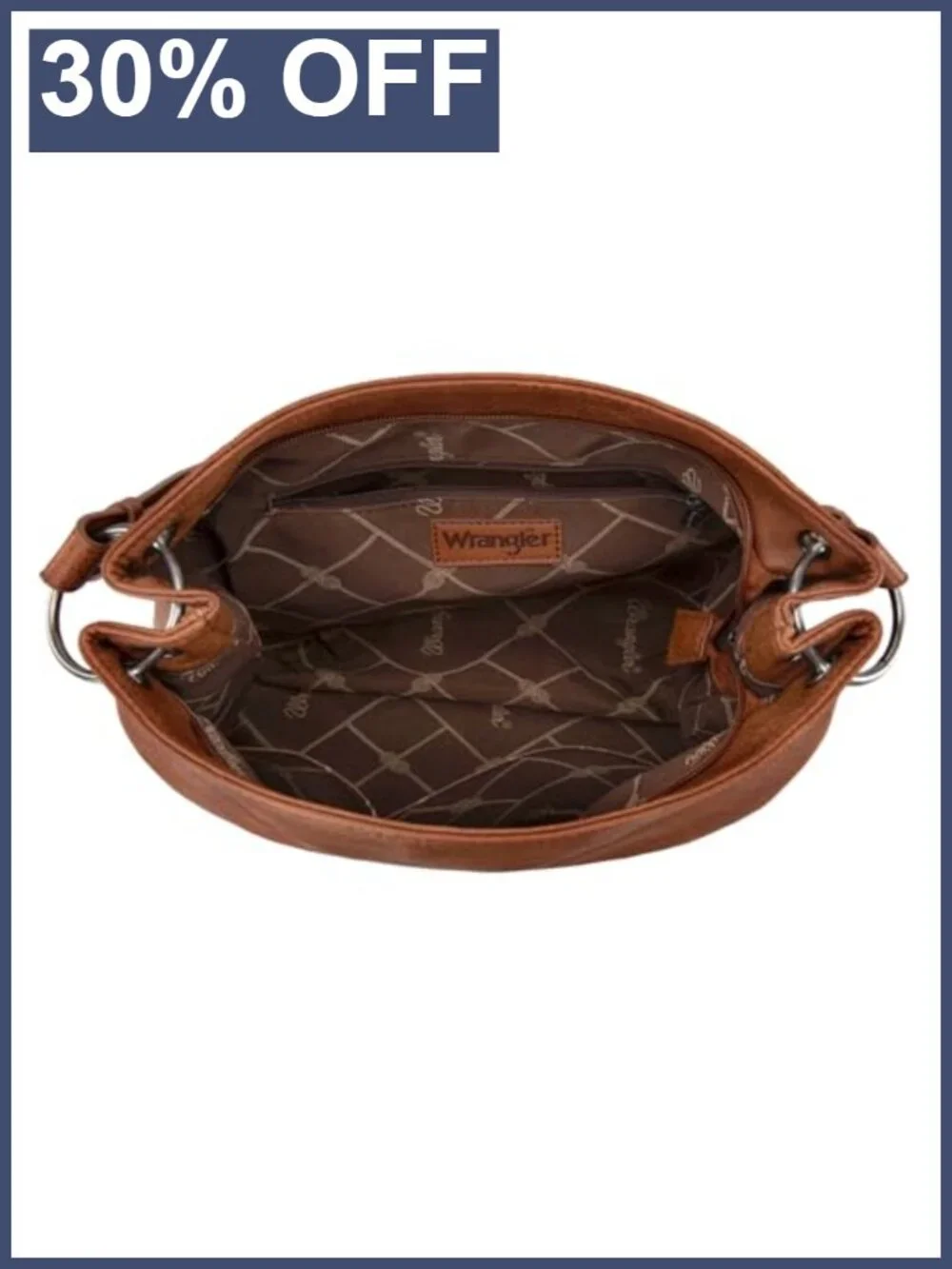 Vegan Leather Hobo Bag with Removable Strap and Cosmetic Bag